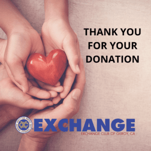 Exchange Club of Gilroy Sponsorships and Donations